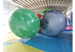 可升空充气星球吊挂装饰PVC球