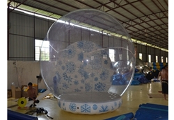 充气透明球帐篷舞台