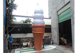 充气冰淇淋模型