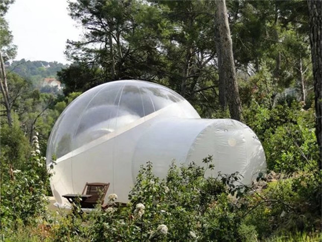 双层露营透明PVC气泡移动户外帐篷气泡屋